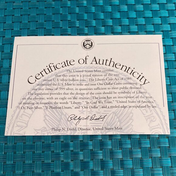 U.S. Mint American Eagles 1 oz Silver Bullion - Lot of 2 - Picture 14 of 15